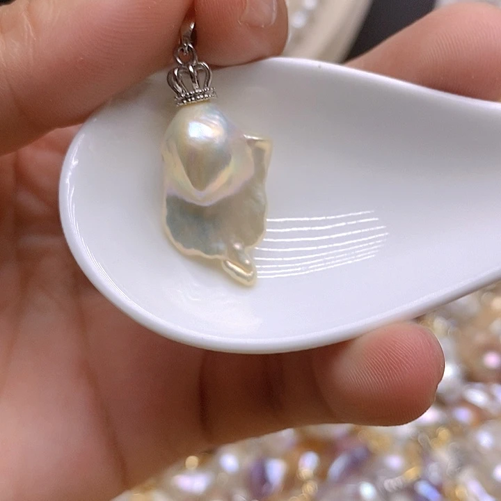 淡水珍珠未镶嵌颈饰375