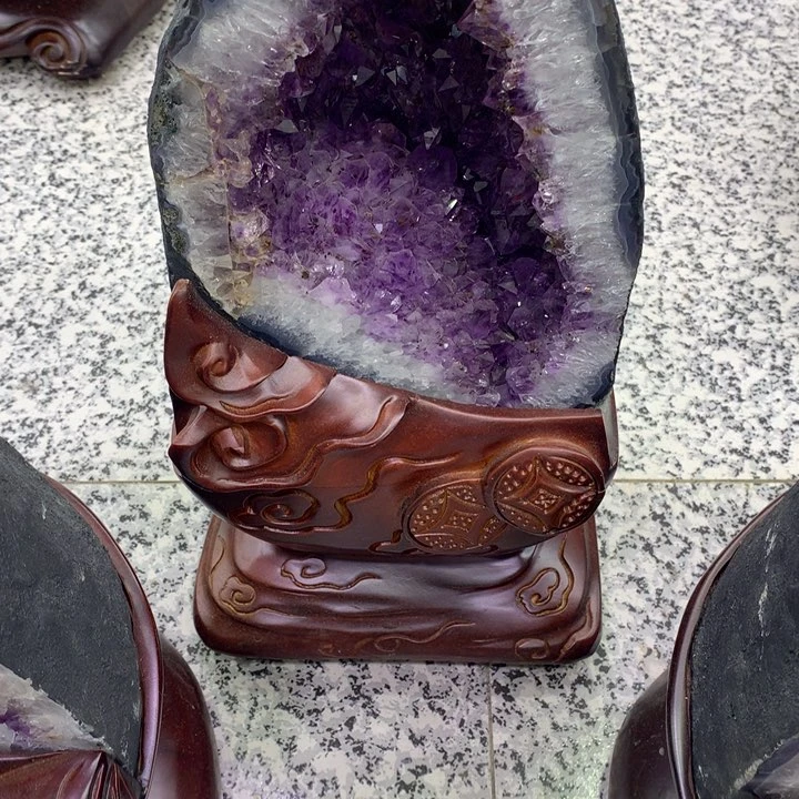紫水晶58未镶嵌紫晶福**康