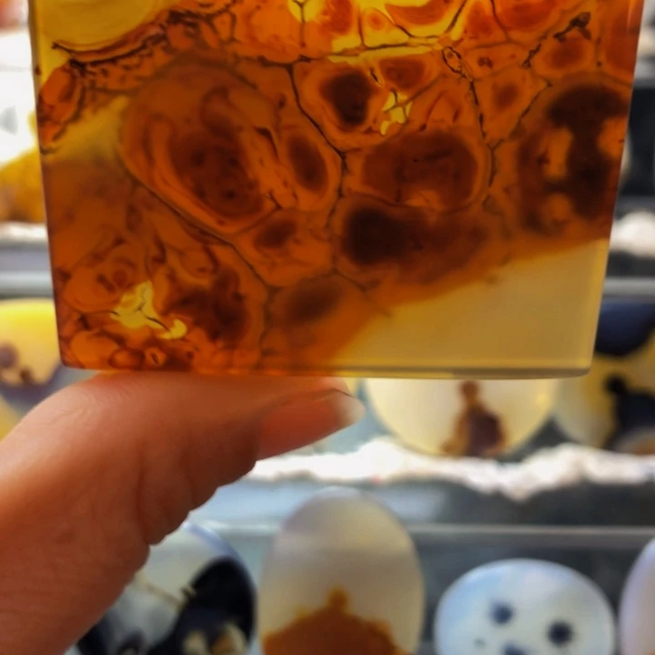 合金玛瑙/玉髓珠宝奇石105