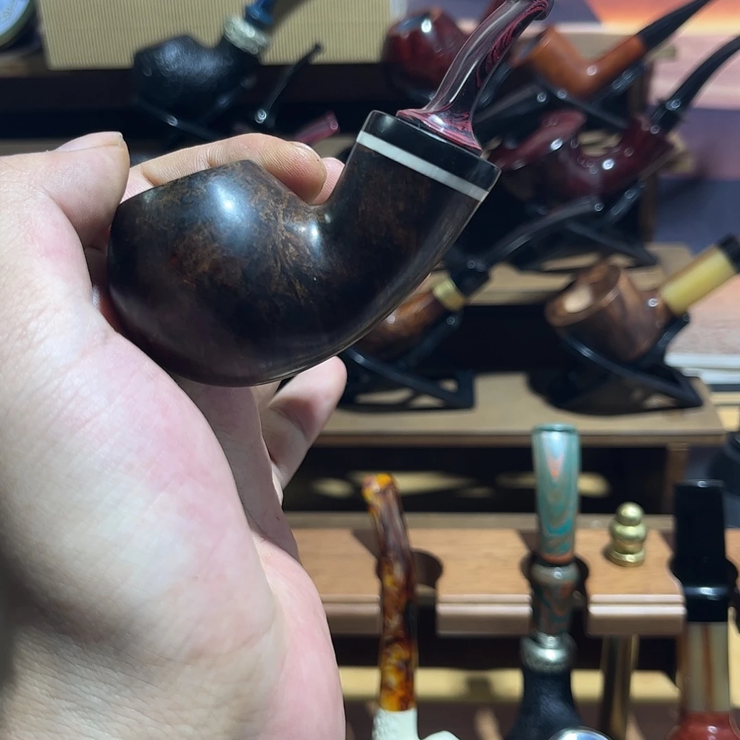 石楠木苹果空腔烟斗