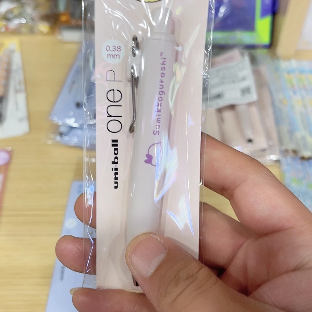 三菱 角落生物限定小胖丁 0.38 粉杆