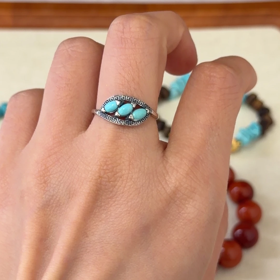 南红玛瑙银S925镶嵌