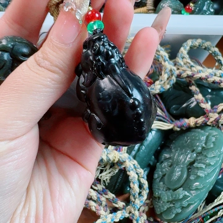 和田玉把件未镶嵌