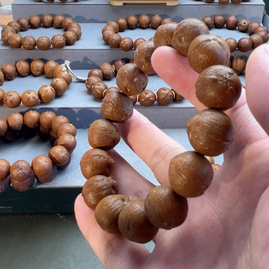 紫金鼠手串16尺寸巴西原皮