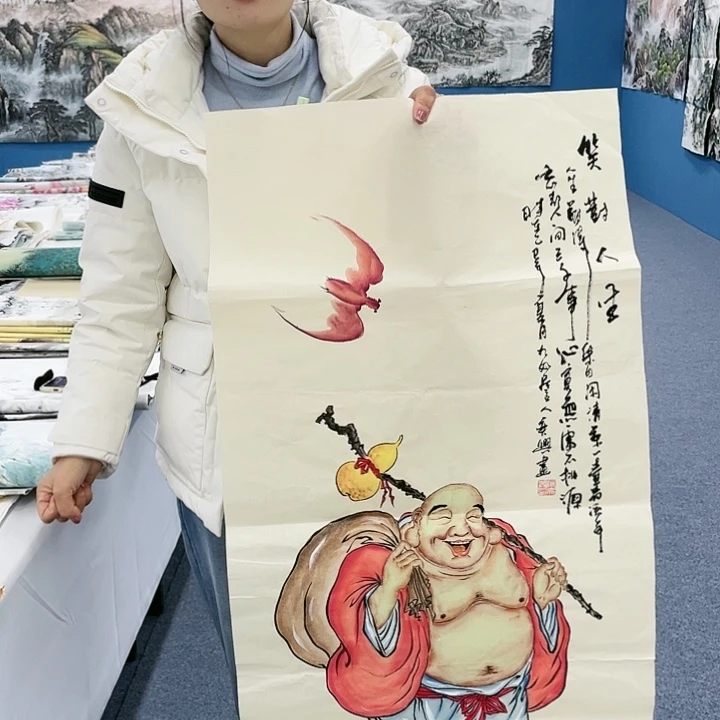 国画宣纸纯手绘原创作品