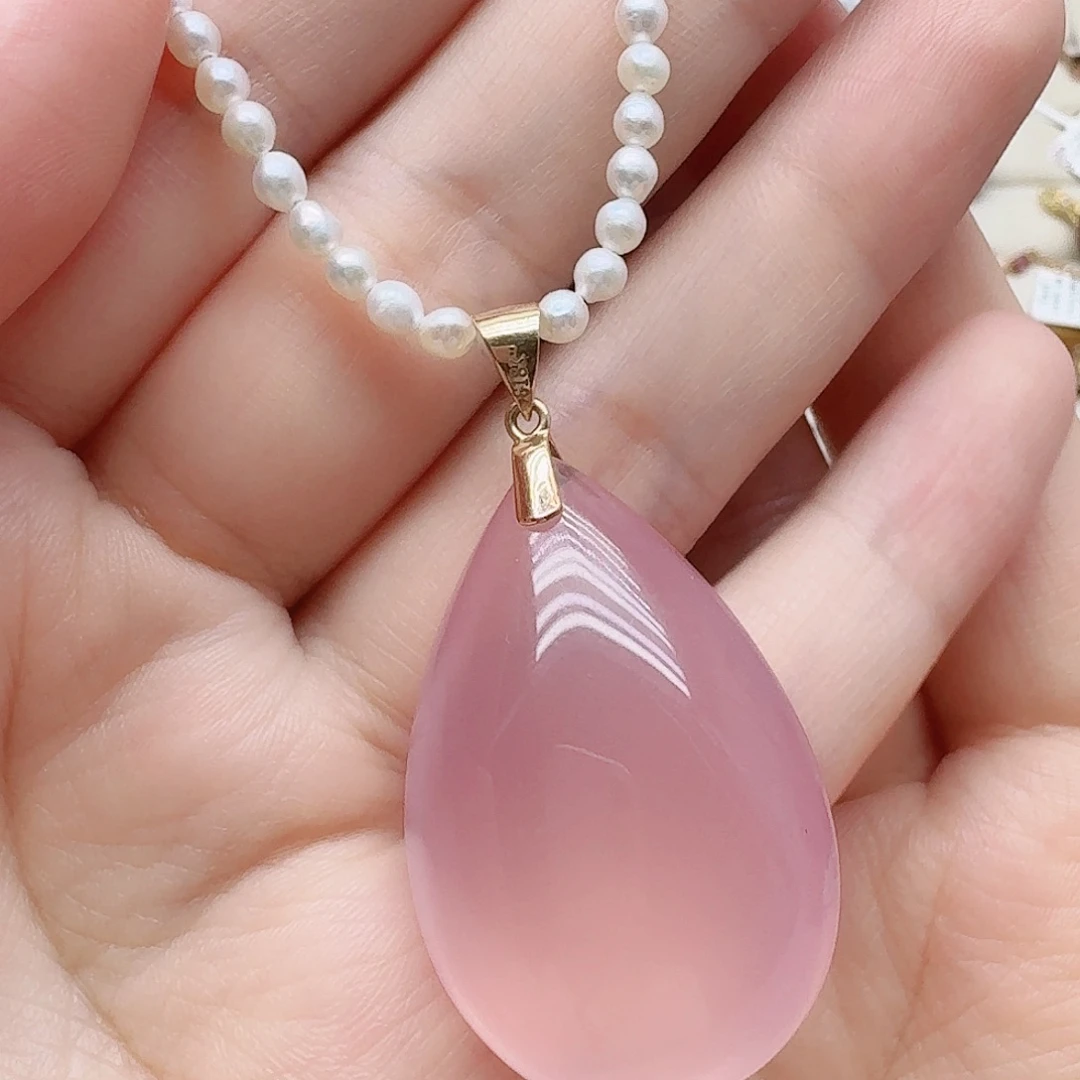18K金镶嵌珠宝半成品水晶