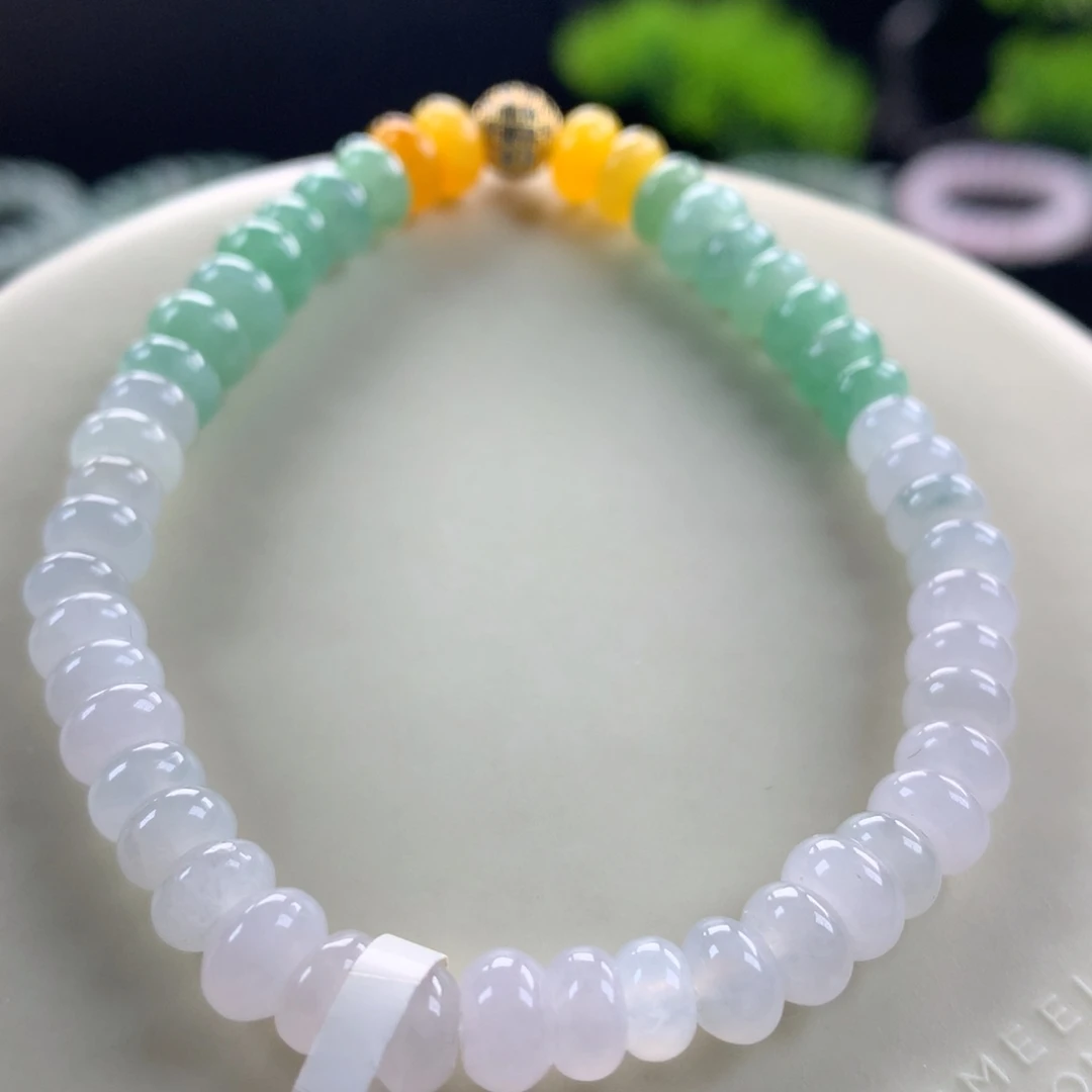 翡翠未镶嵌手链卡6