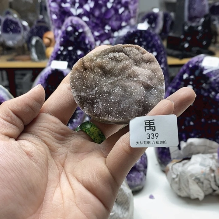 大型摆件（非配饰）未镶嵌紫晶