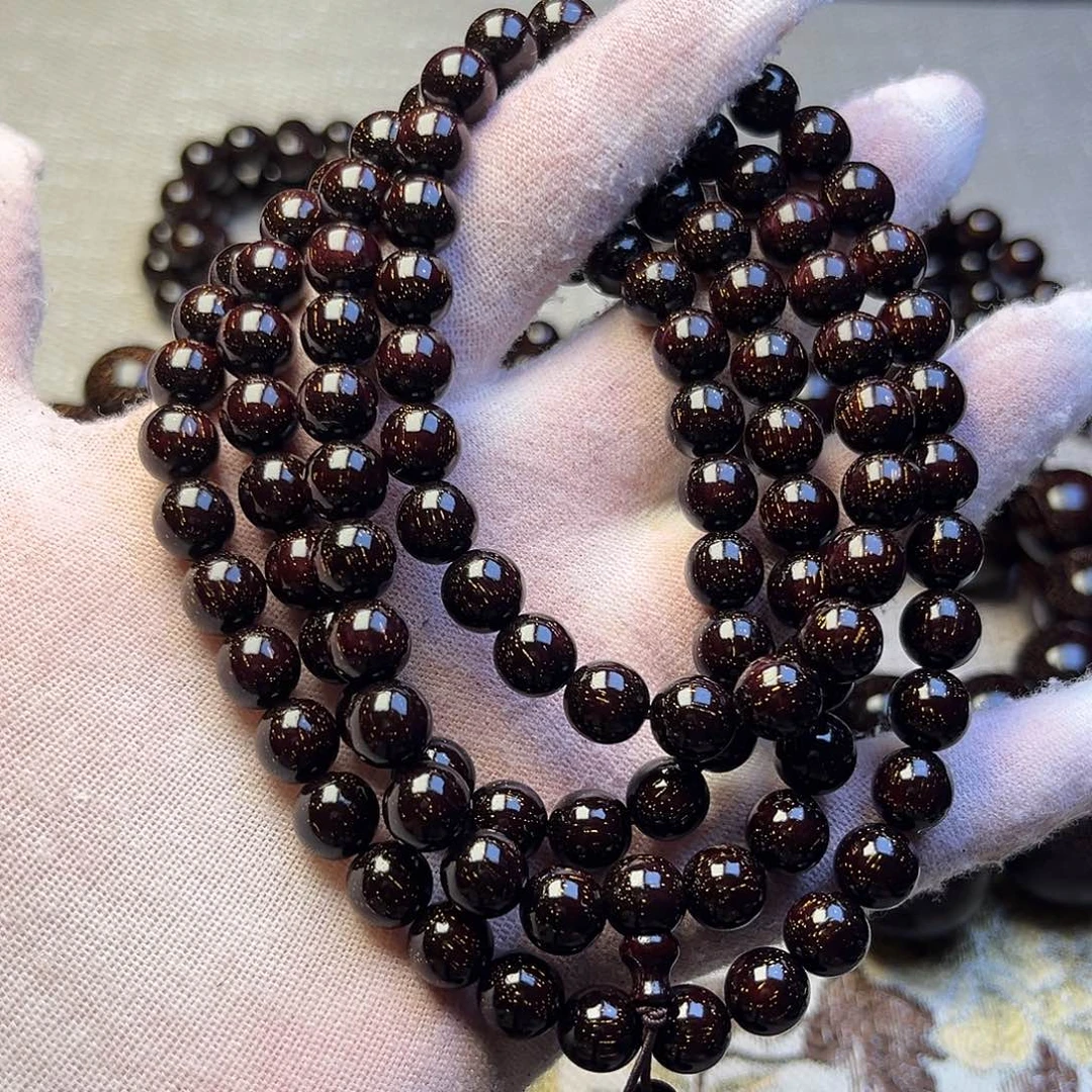 檀香紫檀（小叶紫檀）0.8 108颗满天星