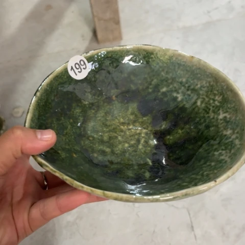 W***柒碗手工手捏咖啡杯碗盘
