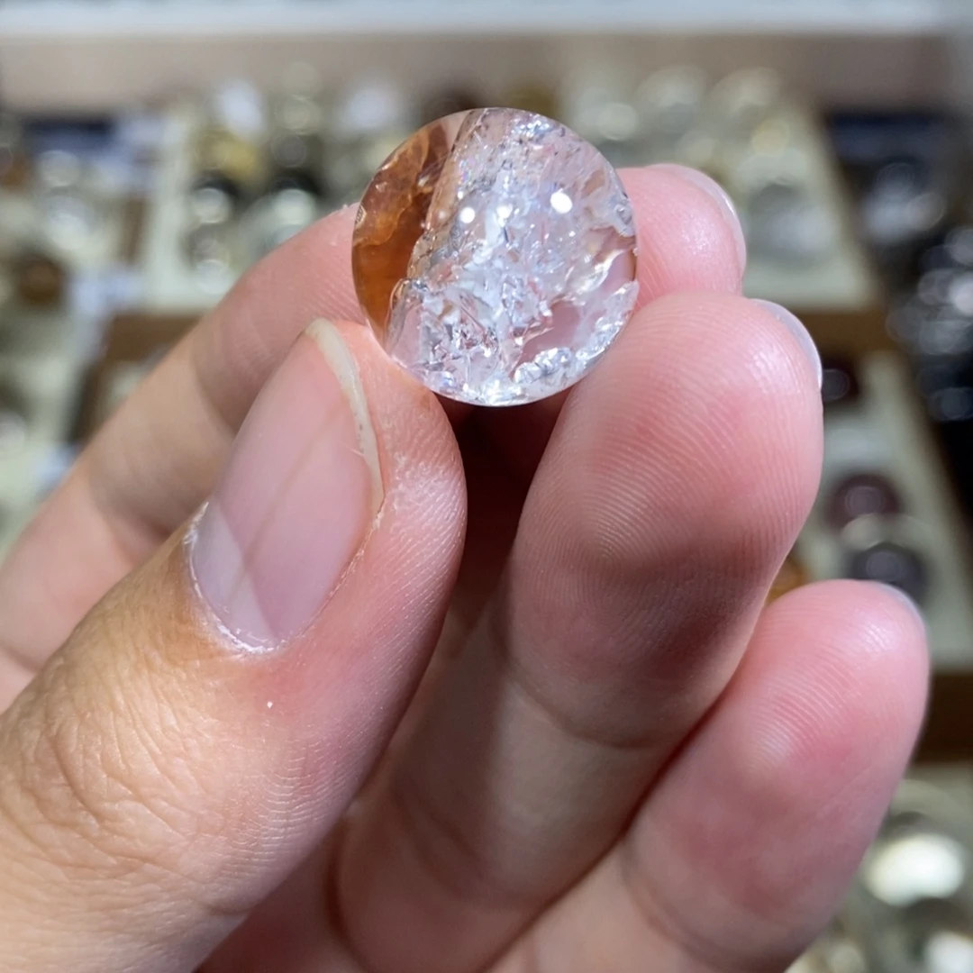 水晶珠宝半成品未镶嵌15.1m