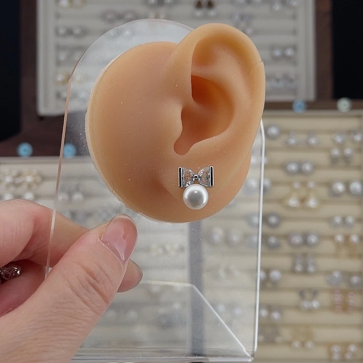 耳饰合金淡水珍珠9