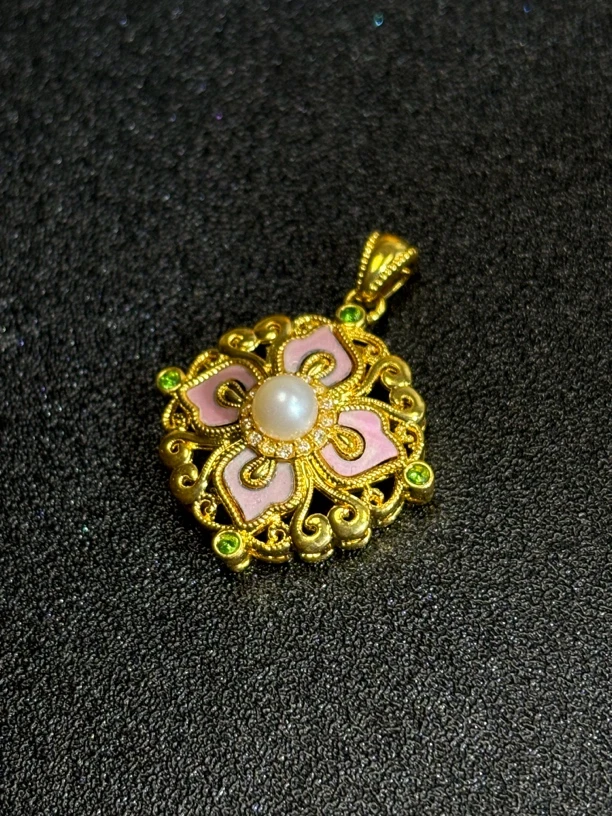 18k金 Au750 吊坠 送链子 938