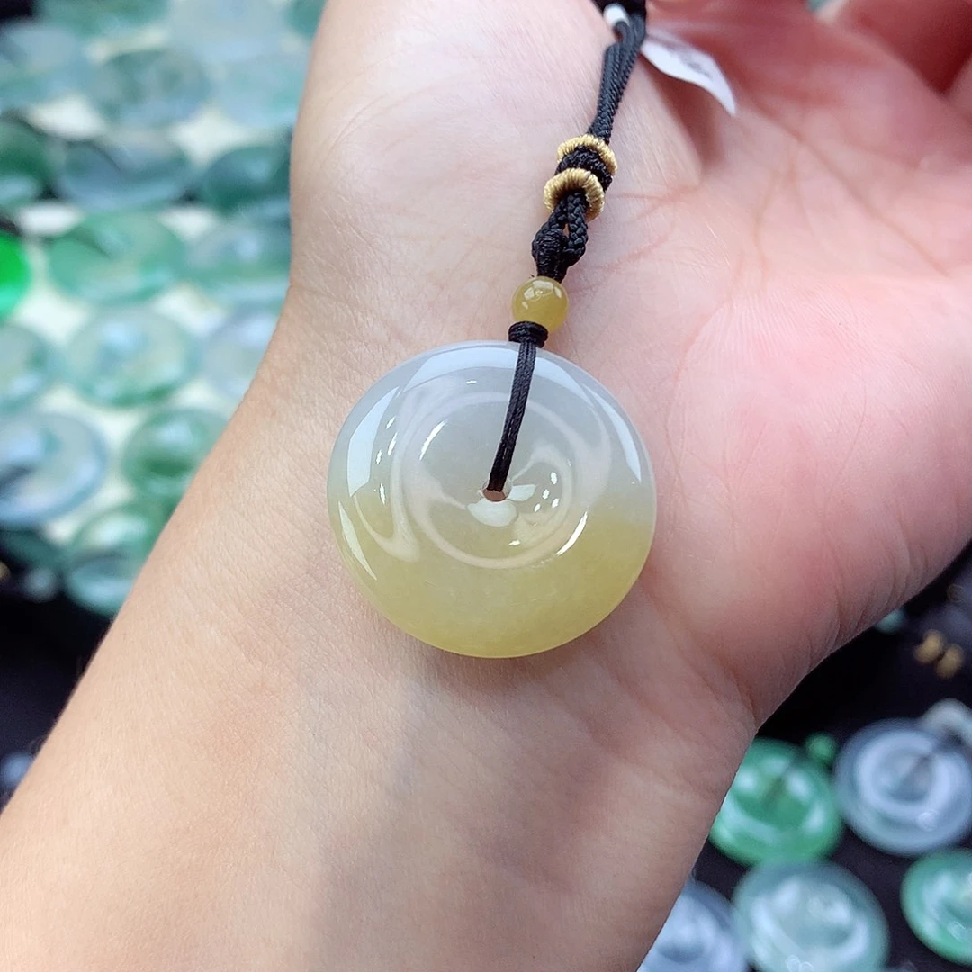 颈饰未镶嵌翡翠编号27-尺寸24/5.9