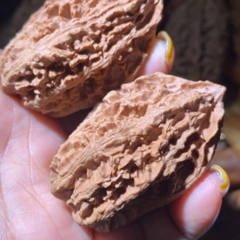 文玩核桃把件东北野生楸子小美37