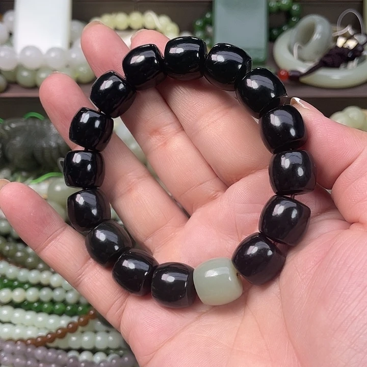 和田玉未镶嵌套链