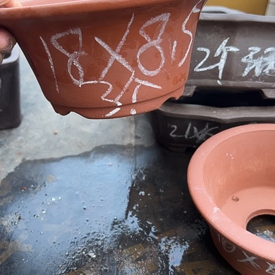 紫砂花盆透气花盆