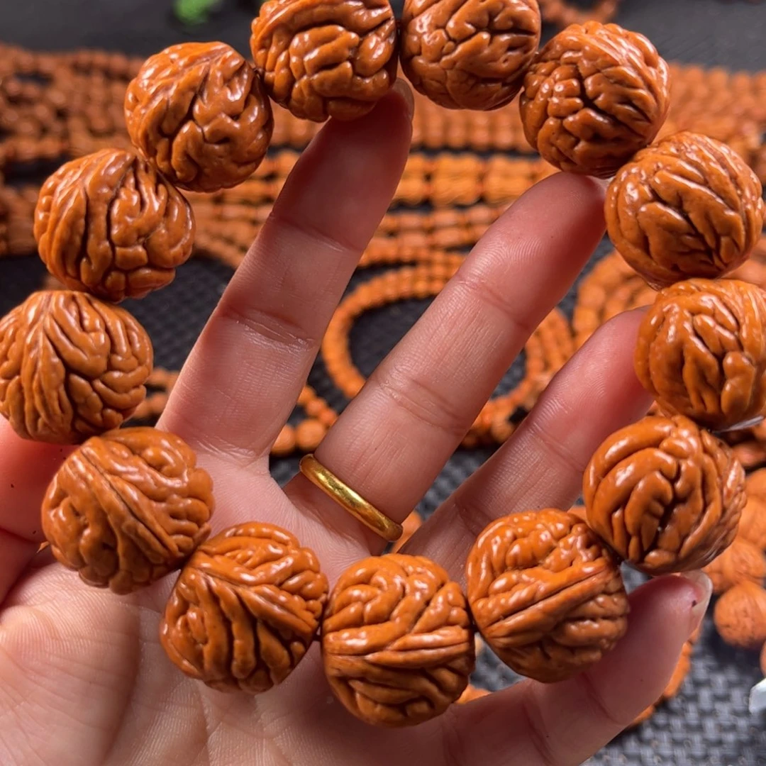 桃核手串Y37链接手串