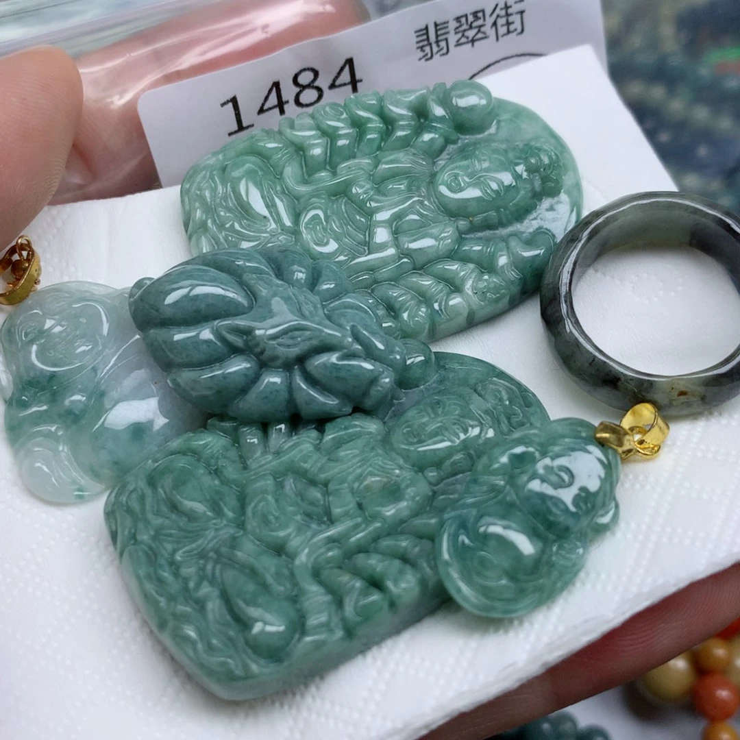 颈饰未镶嵌翡翠翡翠