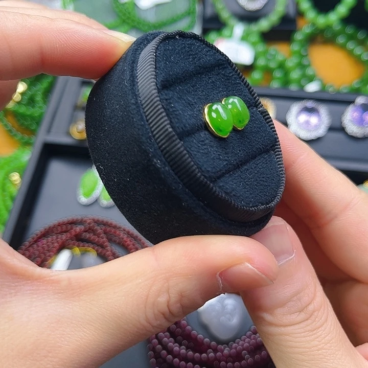 和田玉银S925镶嵌颈饰