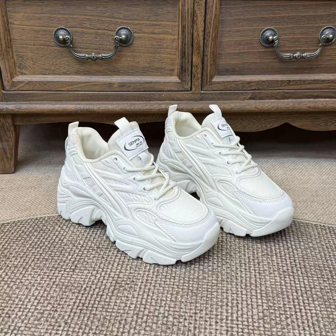 【X微瑕介意勿拍】增高6CM老爹鞋厚底运动百搭增高爆款女鞋618