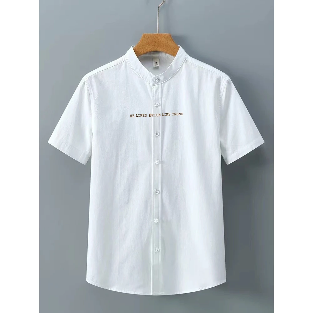 O7IB3323#夏季女士百搭新款立领衬衫时尚透气商务纯色休闲衬衣