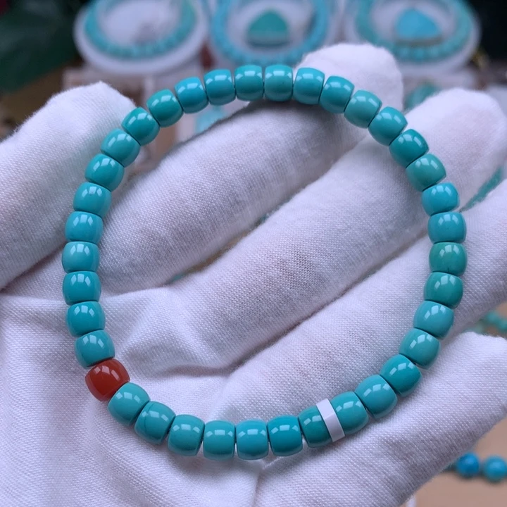 未镶嵌绿松石珠宝奇石