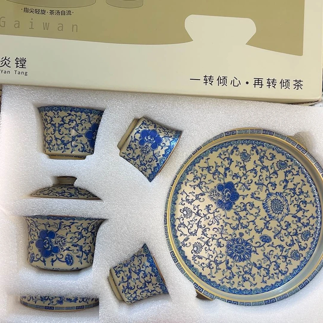 盖碗很漂亮我很喜欢