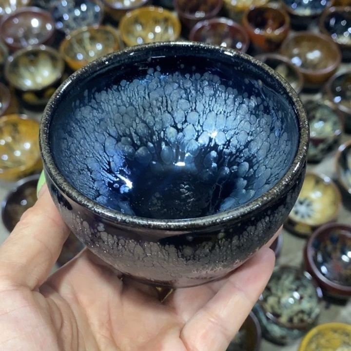 茶盏建阳建盏微瑕油滴