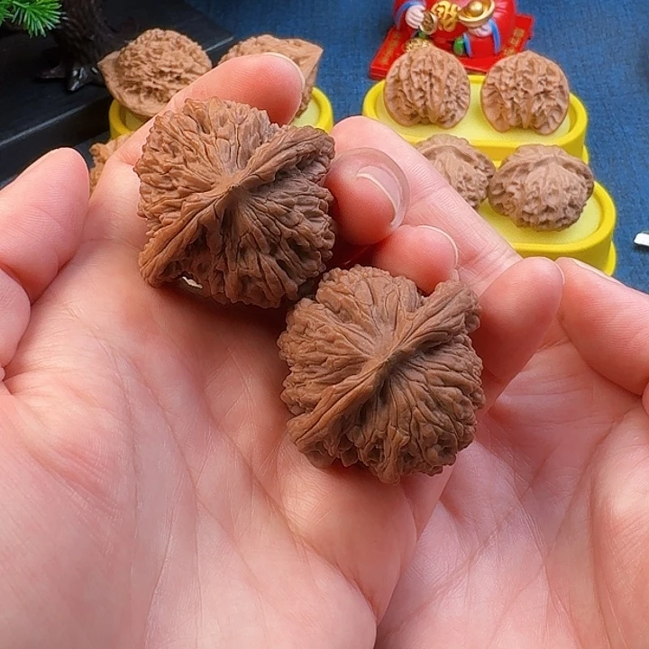 文玩核桃把件全品41四座楼