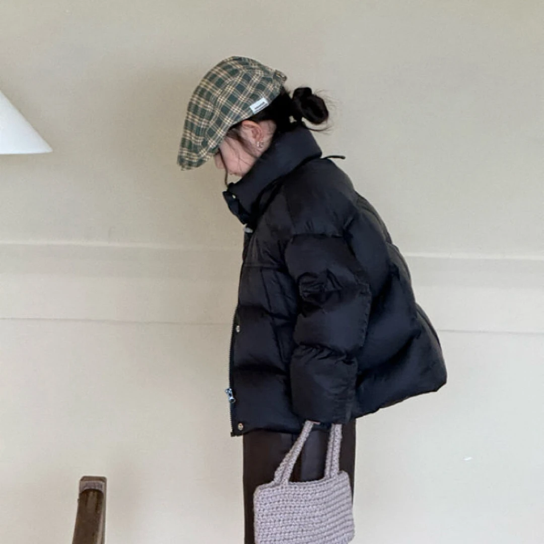 【实体设计品牌】gbbd&kids 5149女中童新国标90绒白鸭绒短款羽绒服