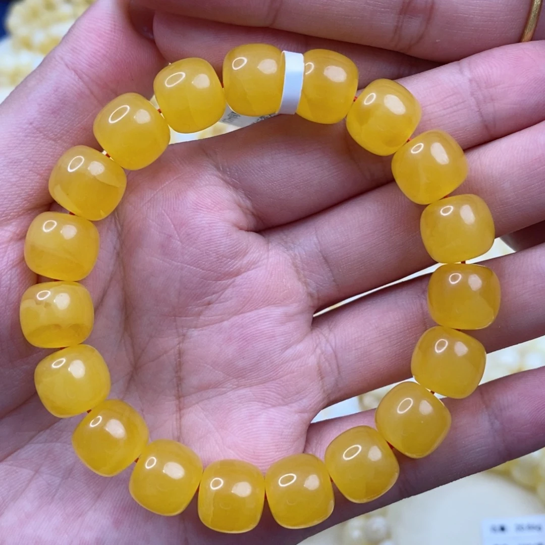 未镶嵌琥珀手链琥珀