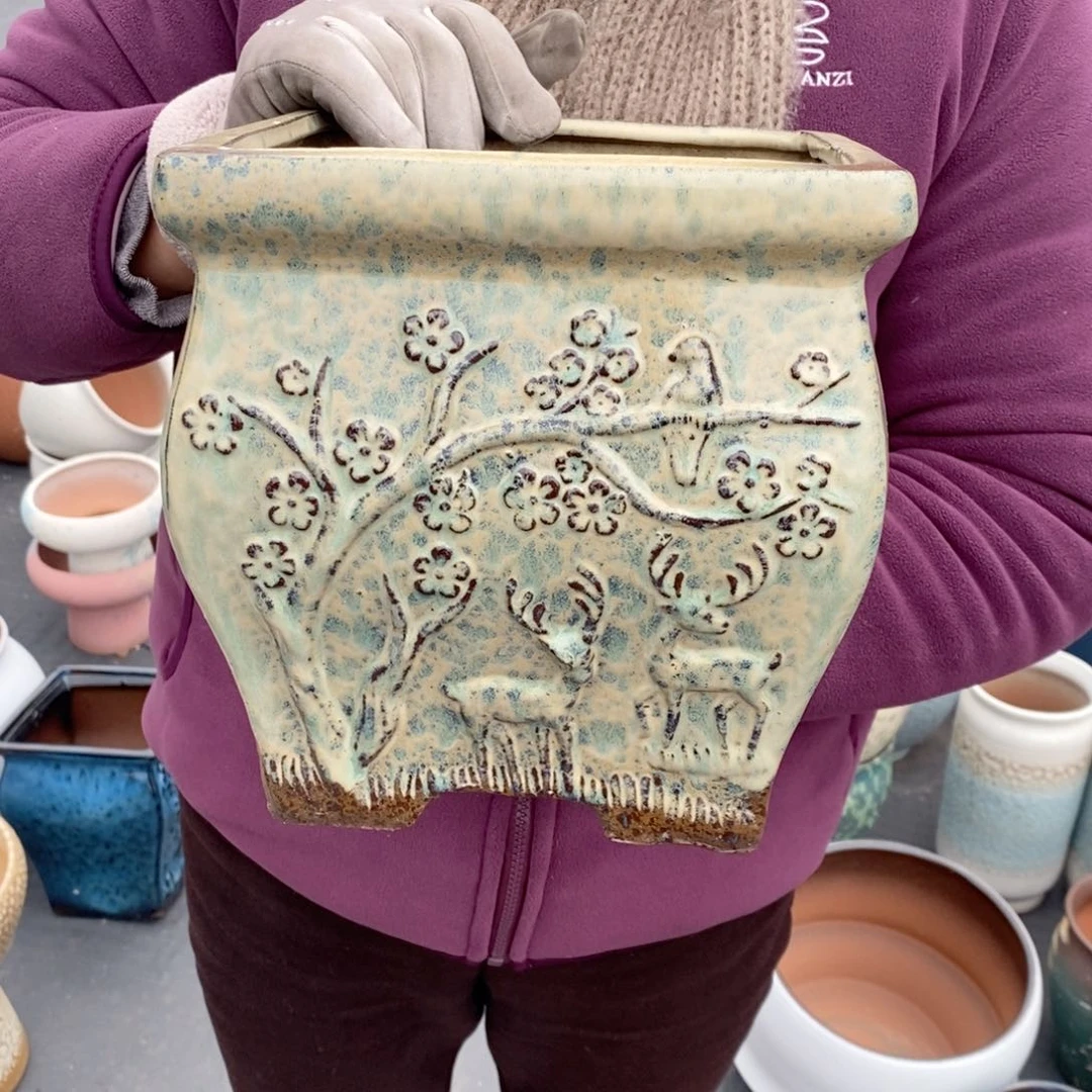 红陶口20高20～～～