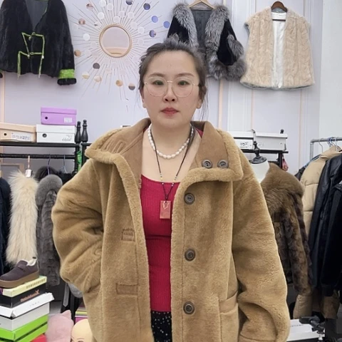 羊毛外套女士双面