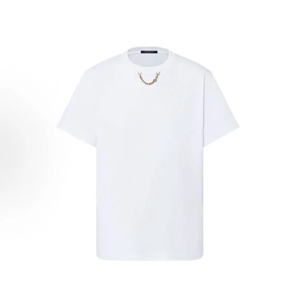 99新 LouisVuitton/路易威登 纯白锁链短袖 S码