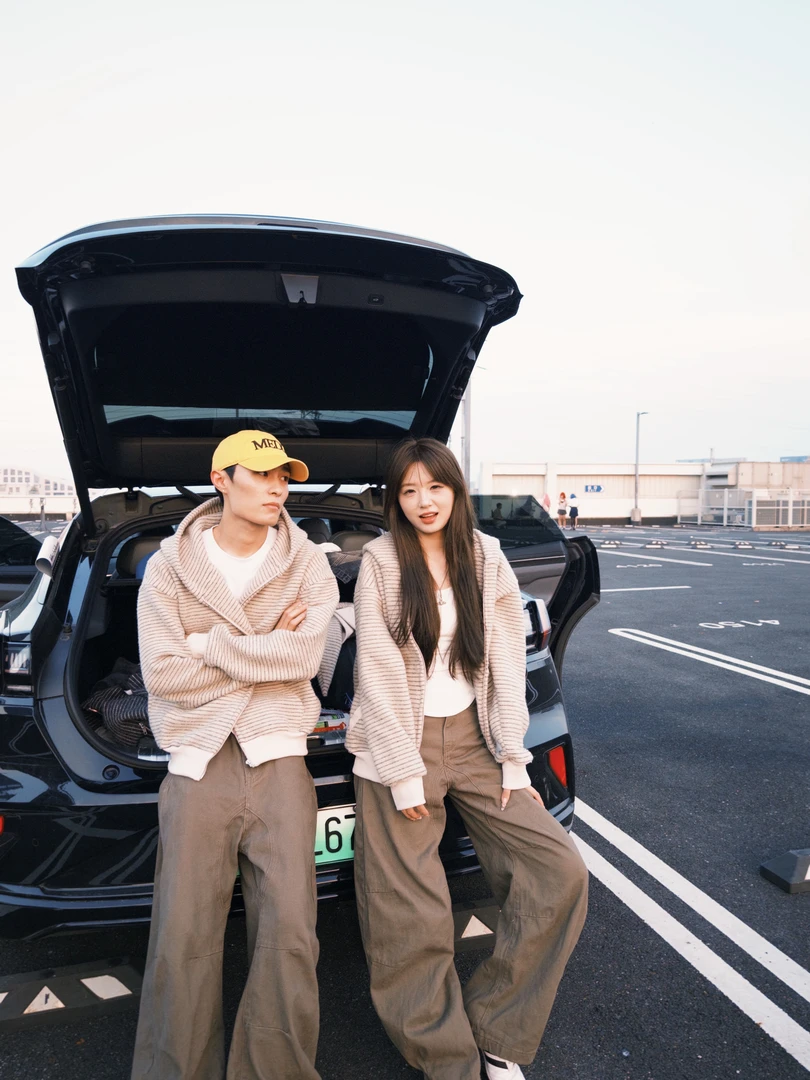 韩系条纹拉链开衫连帽卫衣外套男秋季美式复古宽松慵懒松驰感上衣