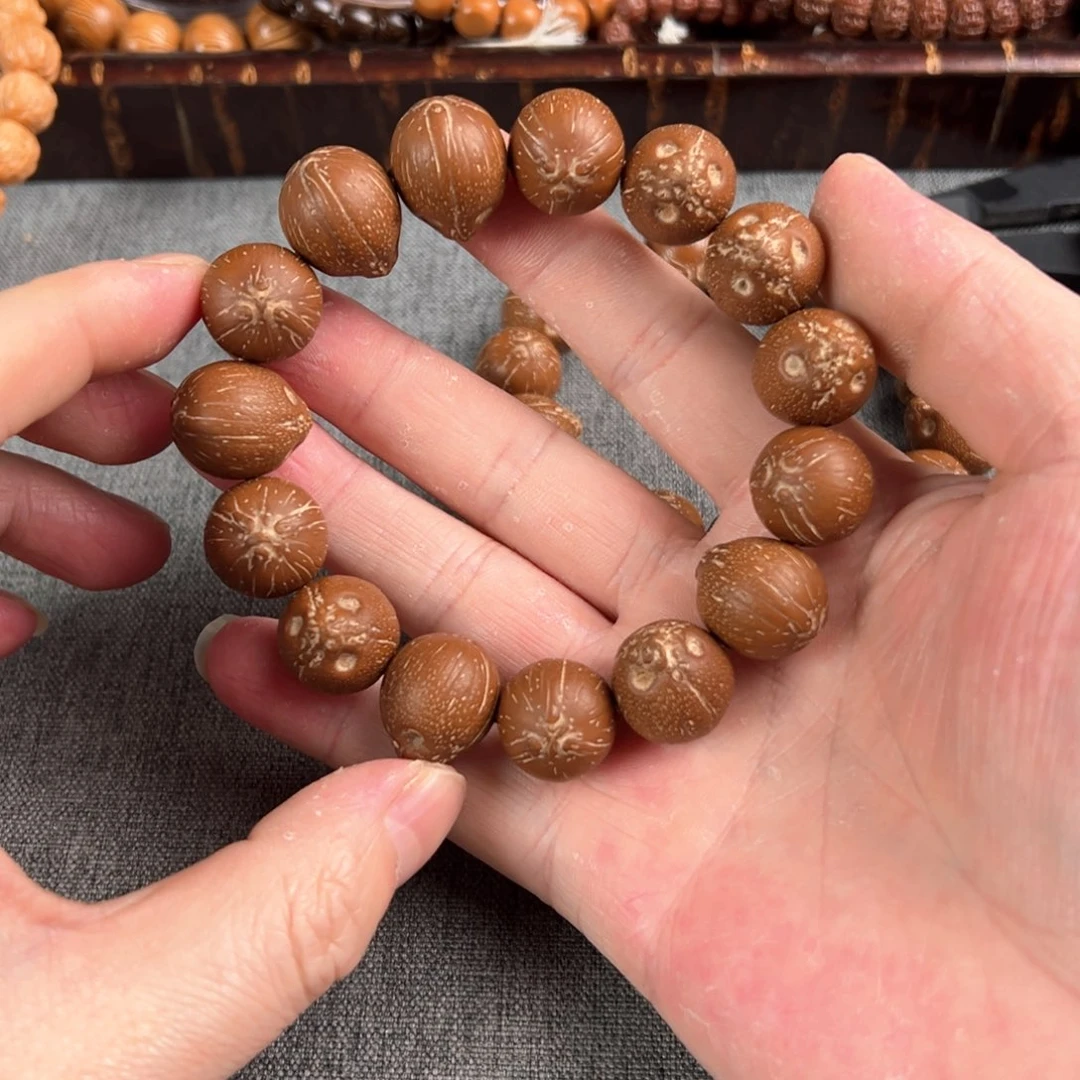 金刚菩提吊坠紫金鼠原皮单圈