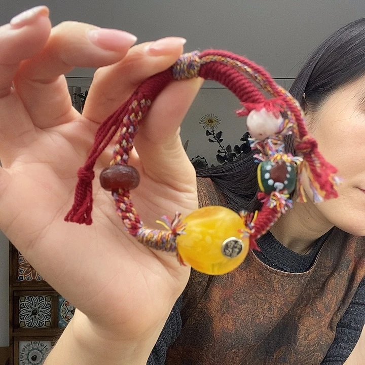 蜜蜡手链未镶嵌手链