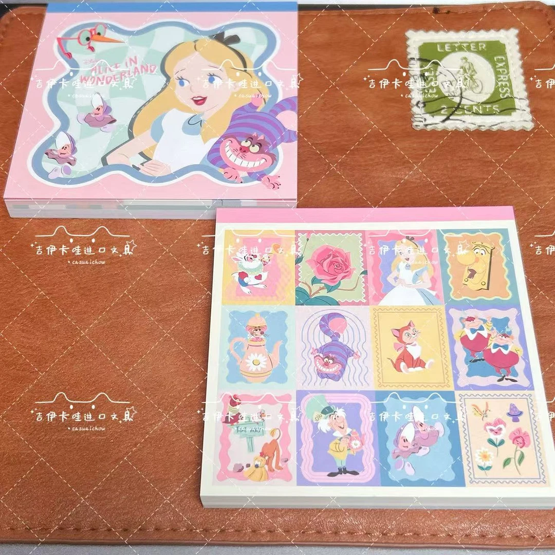 进口A7迷你便签本爱丽丝 动物城便条纸