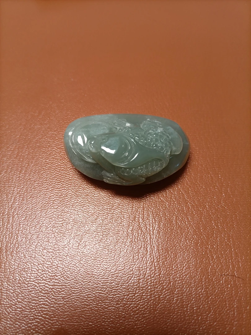 和田玉青玉多子多福