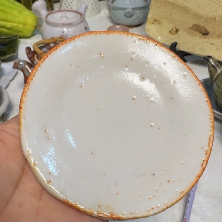 陶泥一个杯垫小的