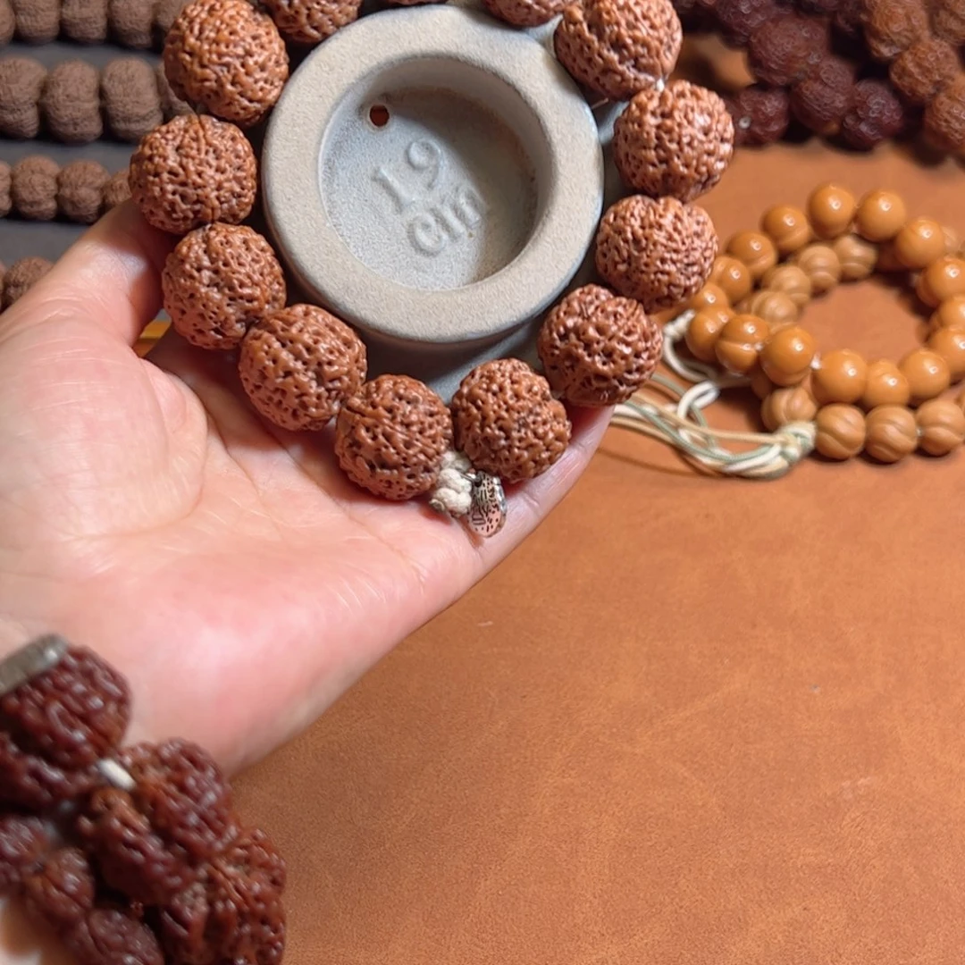 金刚菩提手串22超顶菠萝蜜打底大金刚菩提手串