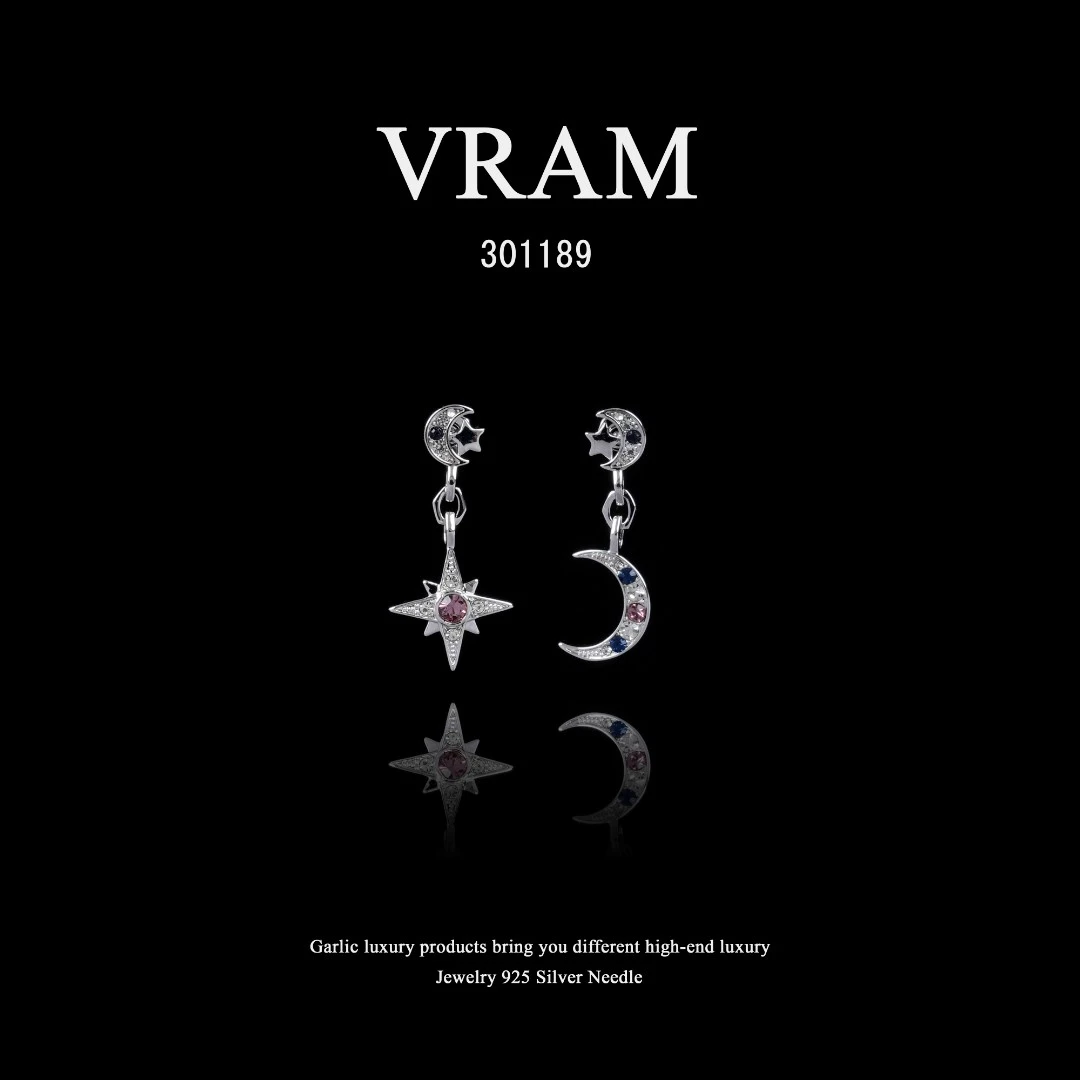 镀K金VRAM耳饰~301189