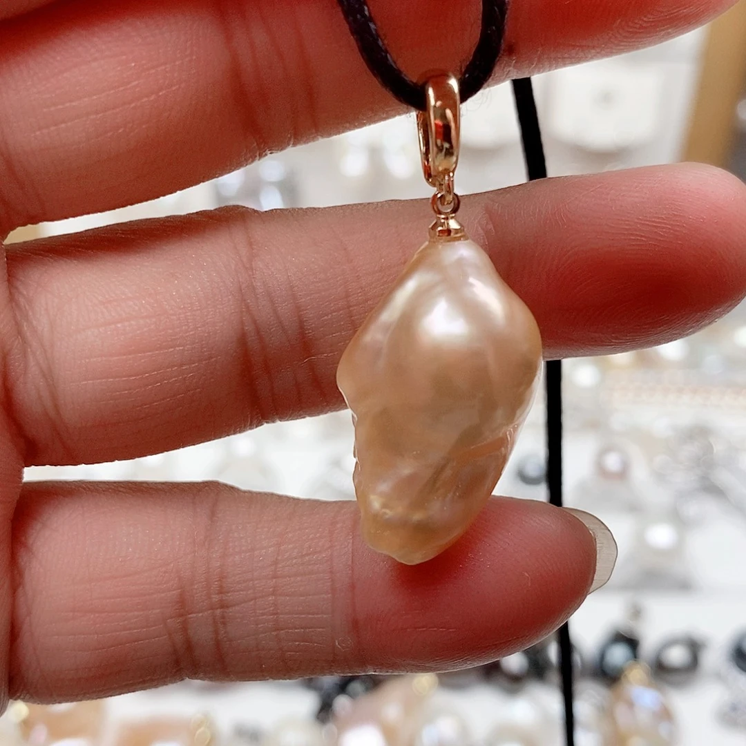 九***妹颈饰淡水珍珠合金043