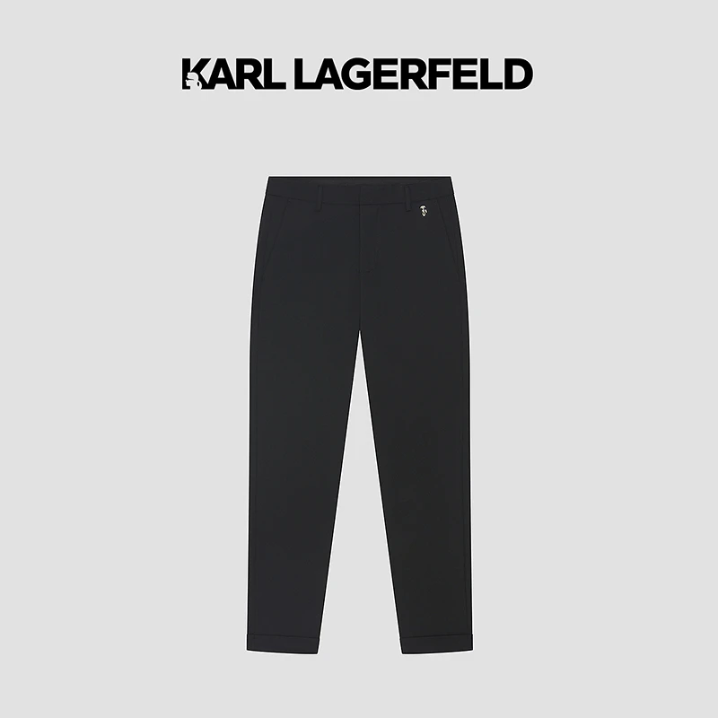 【官方男装】KARL LAGERFELD卡尔拉格斐新款西裤1K1E10401312
