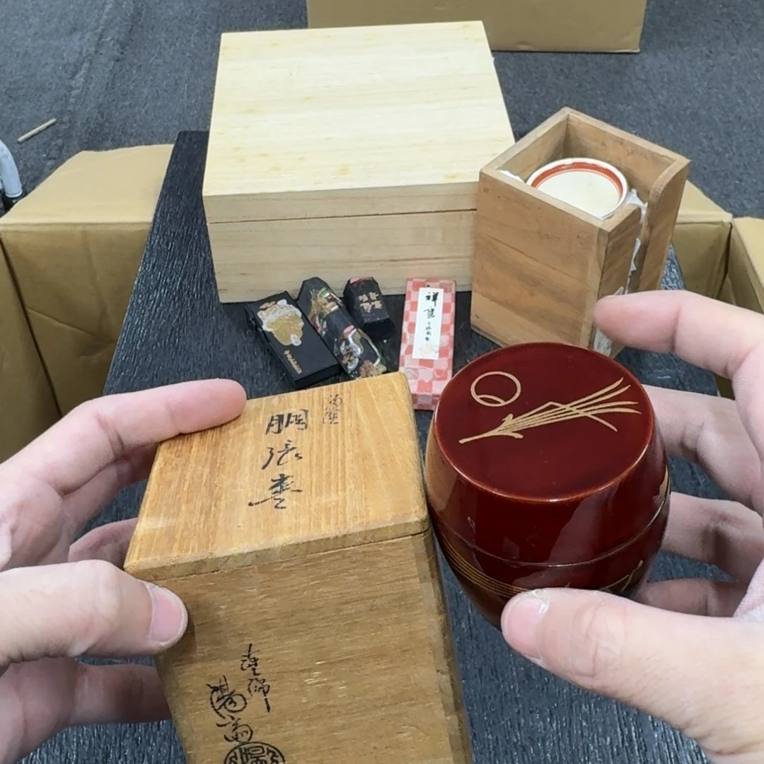 一***房木日本中古工艺品摆件