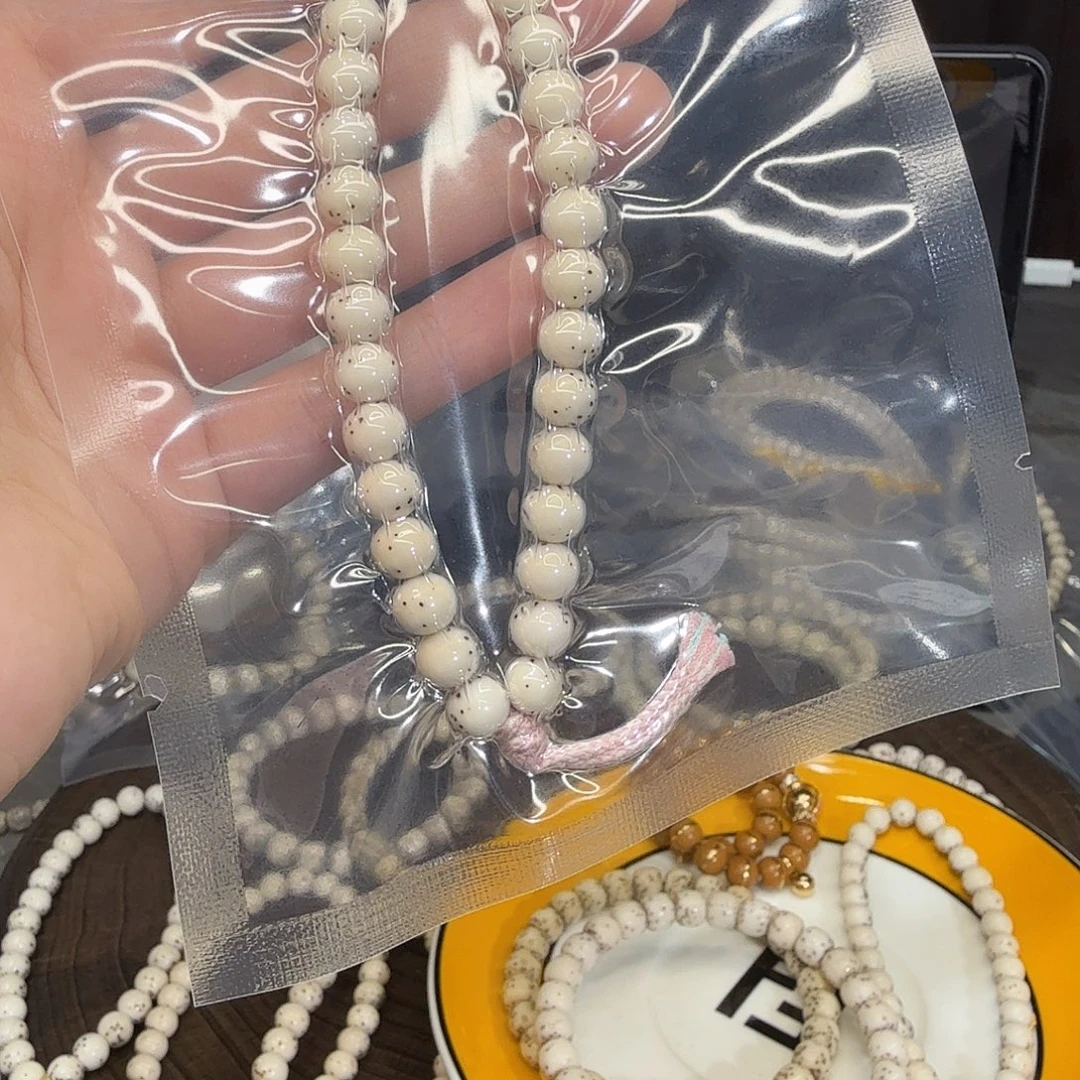 星月菩提手串漏7.7mm圆珠手持