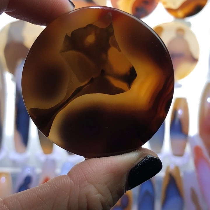 查罗石银S925镀金镶嵌珠宝半成品10