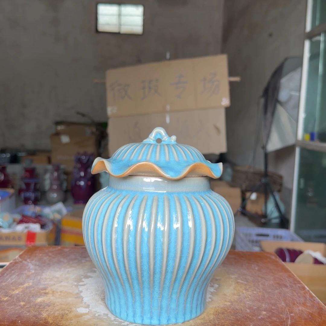 摆件郑家钧瓷摆件微瑕