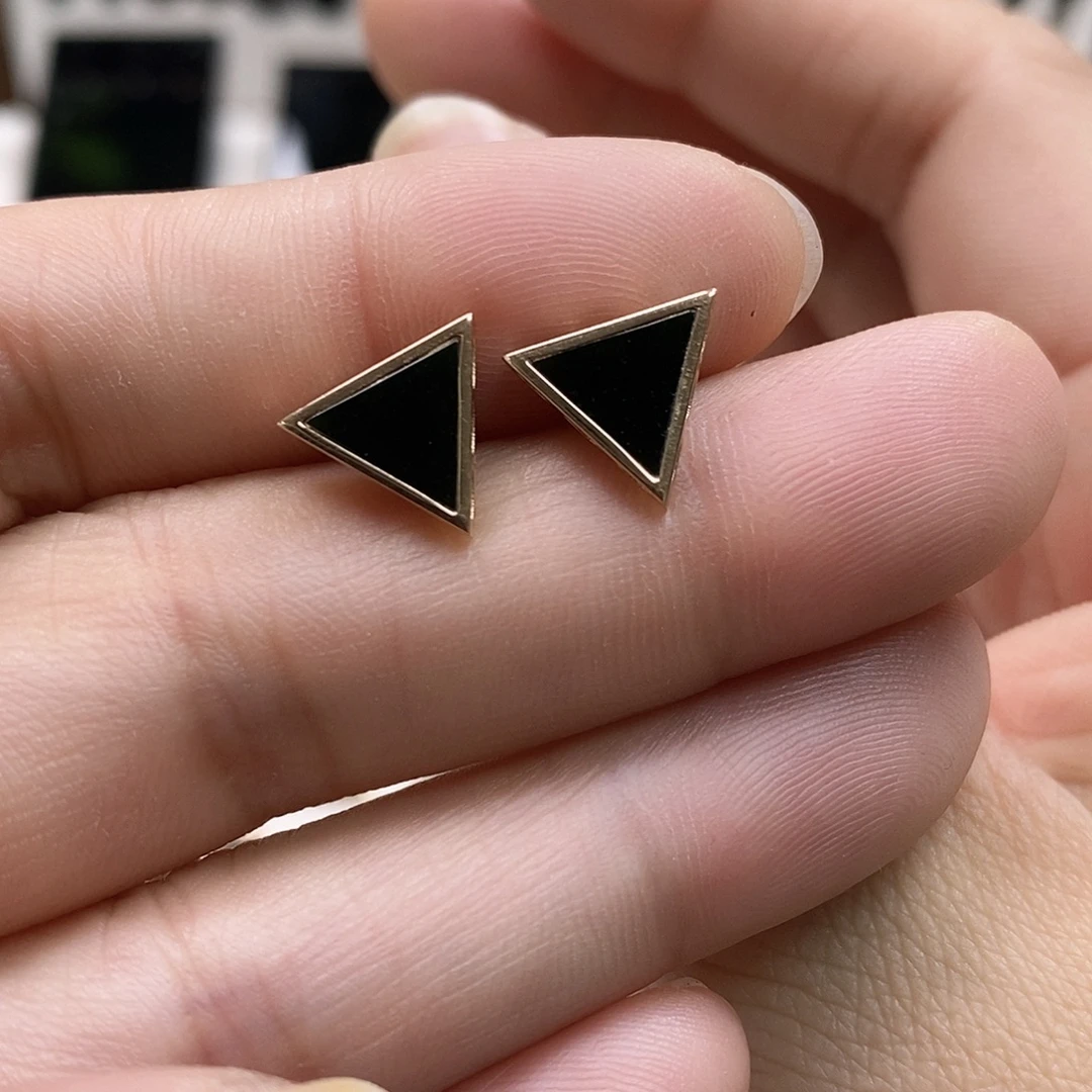 翡翠18K金镶嵌耳饰